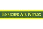 Enriched Air Nitrox - Large Cylinder Sticker